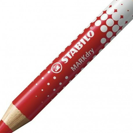 Marker Stabilo Mrakdry 5 Units Red