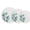 Dinnerware Set La Mediterránea Imagine Circular 18 Pieces (2 Units)