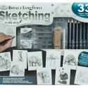 Drawing Set Royal & Langnickel SKETCHING MADE EASY 33 Pieces