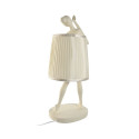 Laualamp Home ESPRIT Valge Vaik 40 W 220 V 29 x 25 x 62,5 cm