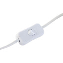 Laualamp Home ESPRIT Valge Vaik 40 W 220 V 29 x 25 x 62,5 cm