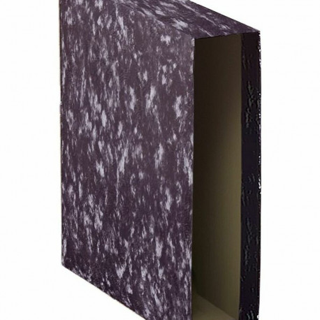 File Holder DOHE Black A4 Cardboard (20 Units)