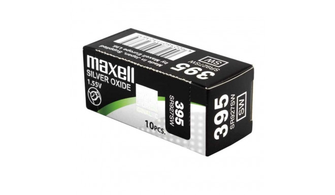 Leeliseline Nööppatarei Maxell SR0927SW 395 1,55 V Leeliseline Nööppatarei