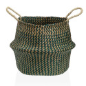 Decorative basket Versa Green Marine algae Ø 28 cm