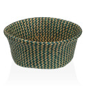 Decorative basket Versa Green Marine algae Ø 28 cm