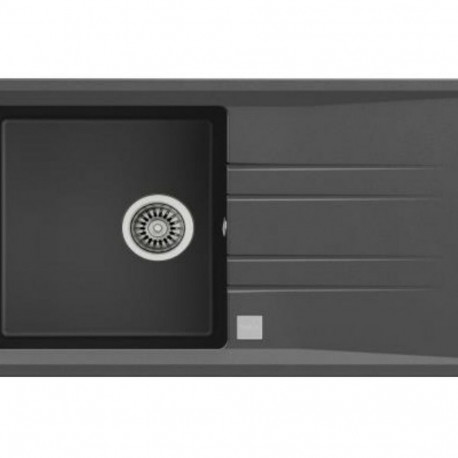 Sink with One Basin Teka Stone 50BTG Grey