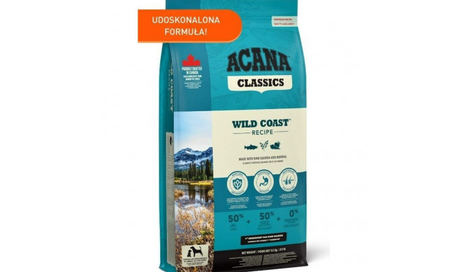 Sööt Acana Classics Wild Coast Täiskasvanu Lõheroosa Kala 14,5 kg