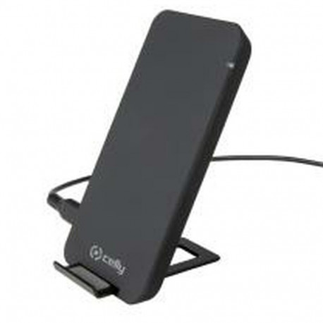 Portable charger Celly WLFASTSTANDBK Black