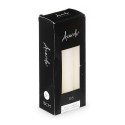 Candle Set 2 x 2 x 15 cm Cream (12 Units)