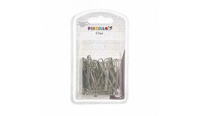 Clips Silver Large Metal (24 Units)