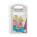 Clamps Clip Small Multicolour Metal (24 Units)