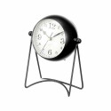 Table clock Black Metal 15,5 x 20 x 11 cm (4 Units)