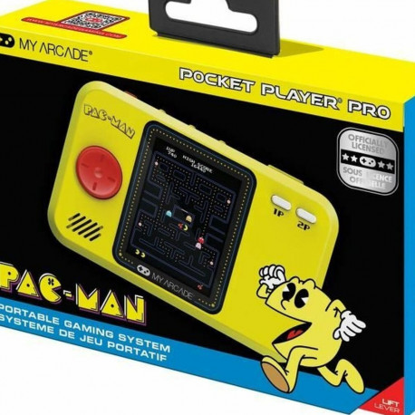 Portable Game Console My Arcade Pocket Player PRO - Pac-Man Retro Games Yellow