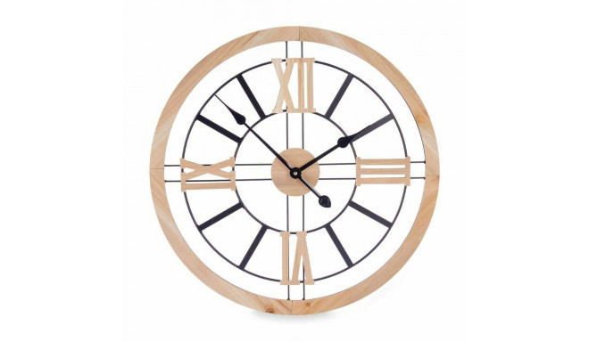 Seinakell Gift Decor 21STC419 21STC419 Must Puit Metall Puit MDF 60 x 60 x 4,5 cm (4 Ühikut)