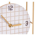 Zegar stołowy Ruuduline Must Metall Puit MDF 18,5 x 25,5 x 6 cm (6 Ühikut)