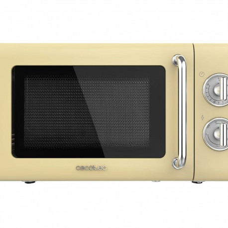 Mikrolaineahi Cecotec Proclean 3110 Retro Kollane 700 W 20 L