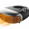 Portable Fan Heater Cecotec ReadyWarm 2000 Max Horizon Black 2000 W