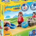 Playset Playmobil 1.2.3 Suns Zēni 70406 (6 pcs)