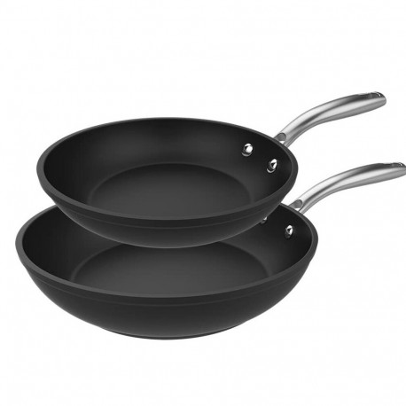 Pan Cecotec Polka Fantasy 20-24 Bucket Set Silver Black Aluminium Ø 24 cm