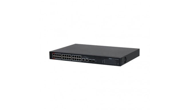 PoE switch 100Mbps 24portu+2G uplink S4101-24ET2GF-360-C