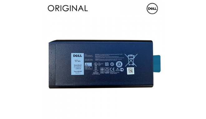 Notebook Battery DELL X8VWF, 97Wh, Original
