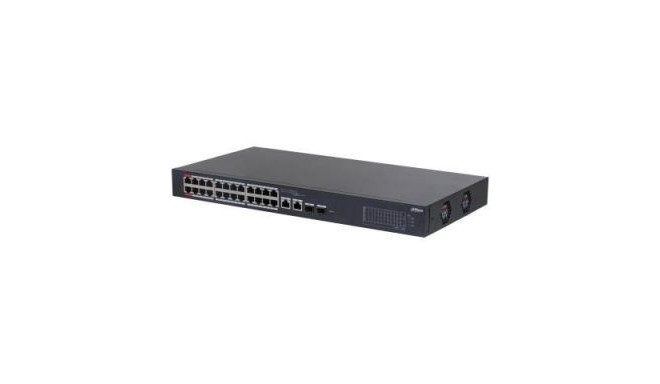 DAHUA Switch||CS4226-24ET-375|Type L2|Desktop/pedestal|PoE ports 24|375 Watts|DH-CS4226-24ET-375