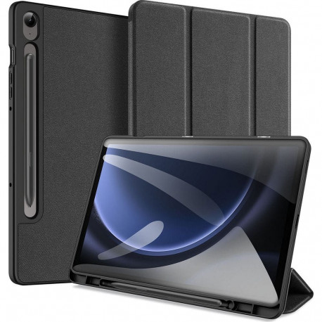 DUX DUCIS case DOMO foldable with pencil storage for SAMSUNG Tab S9 FE/S10 FE black
