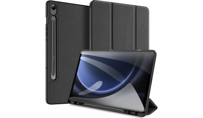 DUX DUCIS case DOMO foldable with pencil storage for SAMSUNG Tab S9 FE black