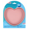CANPOL BABIES Silicone suction plate HEART, 6