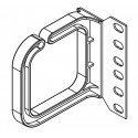 CONTEG Plastic cable brackets 80x80 MM, horizontal