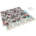 Bocioland soft foldable play mat 150x200 cm city BL122