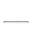 CHERRY KC 200 MX keyboard USB QWERTZ German Silver, White