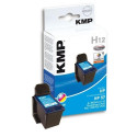 KMP H12 ink cartridge 1 pc(s) Cyan, Magenta, Yellow