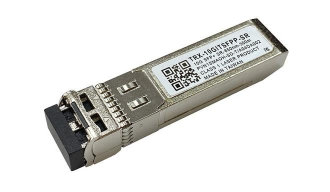 QNAP TRX-10GITSFPP-SR network transceiver module Fiber optic 10000 Mbit/s SFP+ 850 nm