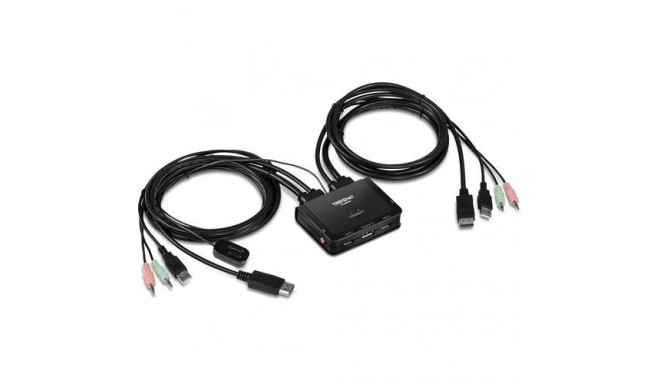 Trendnet TK-220DPI KVM switch Black