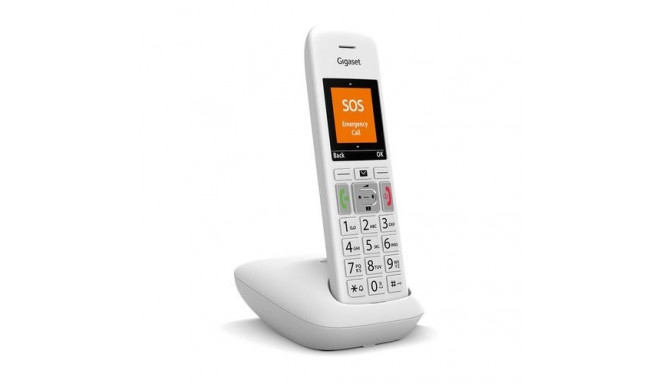 Gigaset E390 Analog/DECT telephone Caller ID White