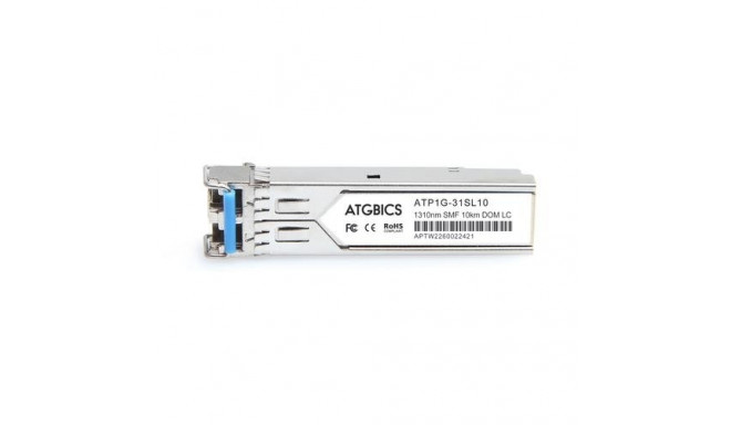 ATGBICS J4859D HPE Compatible Transceiver SFP 1000Base-LX (1310nm, SMF, 10km)