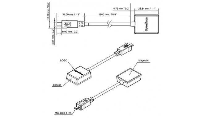 DynaScan ESK302 signage display mount accessory