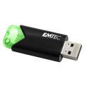 Emtec Click Easy USB flash drive 64 GB USB Type-A 3.2 Gen 1 (3.1 Gen 1) Black, Green