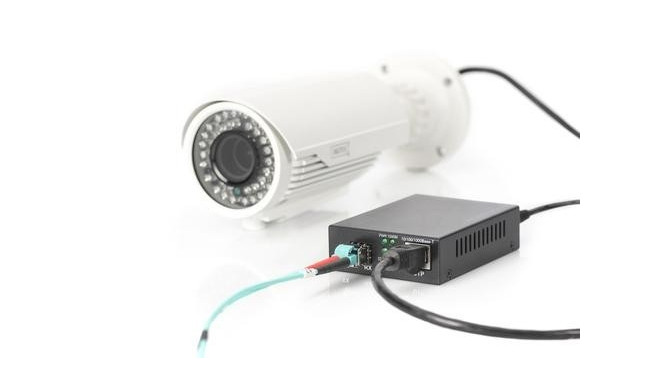 Digitus Gigabit PoE media converter, RJ45 / SFP, PSE