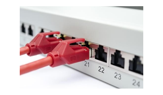 Digitus CAT 6A, Class EA Patch Panel, shielded