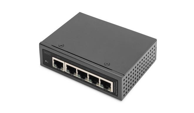 Digitus Industrial 5-Port Gigabit PoE Extender