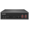 Shuttle XPC slim Barebone DH32U5, Intel i5-1135G7, 4x HDMI 2.0b 2x LAN, 2x COM, incl. VESA 24/7 perm