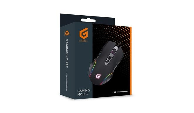Conceptronic 7D Gaming USB Mouse, 7200 DPI