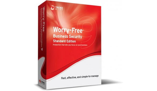 Trend Micro Worry-Free Business Security 9 Standard, EDU, RNW, 12m, 11-25u Education (EDU) Renewal 1