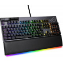 ASUS ROG Strix Flare II Animate keyboard USB QWERTZ German Black