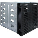 Inter-Tech 4U 40248 Rack Black, Grey