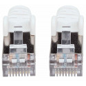 Intellinet Network Patch Cable, Cat7 Cable/Cat6A Plugs, 15m, White, Copper, S/FTP, LSOH / LSZH, PVC,