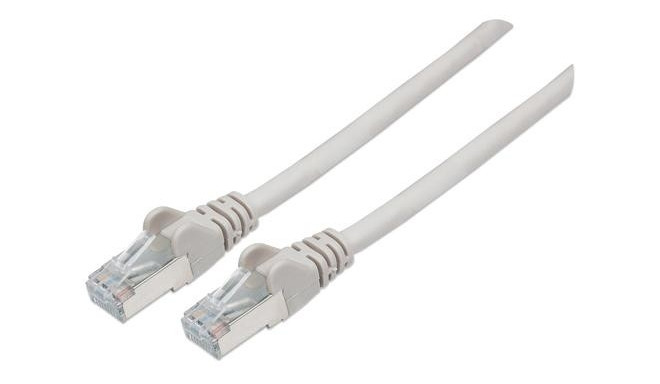 Intellinet Network Patch Cable, Cat6, 7.5m, Grey, Copper, S/FTP, LSOH / LSZH, PVC, RJ45, Gold Plated