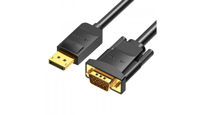 DisplayPort to VGA Cable Vention HBLBI 3m, 1080P 60Hz(Black)